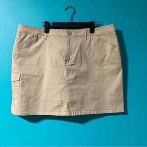 NWT Vintage Fashion Bug 16 Khaki Tan Skort Skirt
